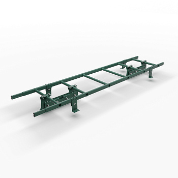 Лестница кровельная для фальцевой кровли Roofsystems Elite 400, L=1800 мм RAL 6005