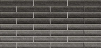 Фасадная плитка под кирпич, Paradyz, 400х66 мм, 11 мм фактурная, Carrizo Basalt dekor