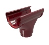 Воронка желоба пвх, Grand Line дизайн Ø 135/90 мм, цвет: бордо