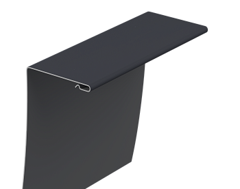 Универсальный околооконный профиль Docke, 89/254 мм L=3000 мм. серия Premium, цвет: графит