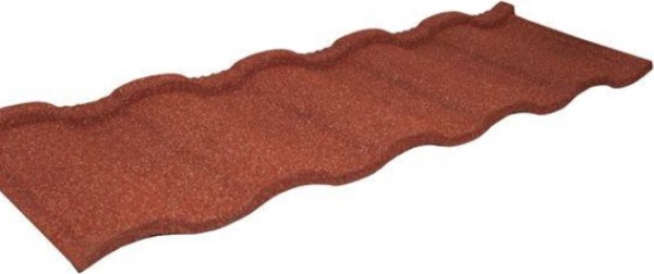 Композитная черепица Grand Line Roman, 1350х415 мм цвет: кленовый латте