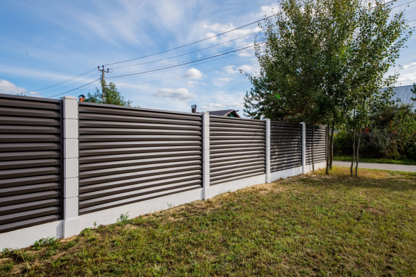 Ламель для забора жалюзи, Milan Gofr, с пленкой 0.45 мм, Drap-double TX, RR 32