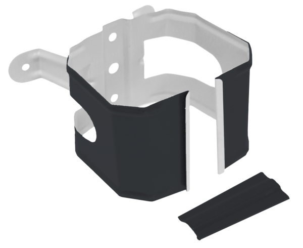 Кронштейн трубы на дерево Vortex Ø 102, RAL 7024