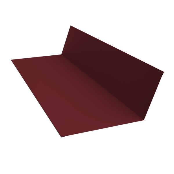 GL Планка примыкания, 150х250 мм 0.45 мм, PE-Double, RAL 3005, L=3000 мм