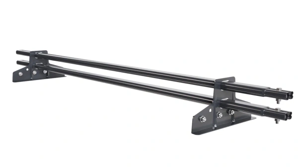 Снегозадержатель для фальцевой кровли Borge L=1500 мм, 2 опоры, 2 трубы, овал 25х45 RAL 7024