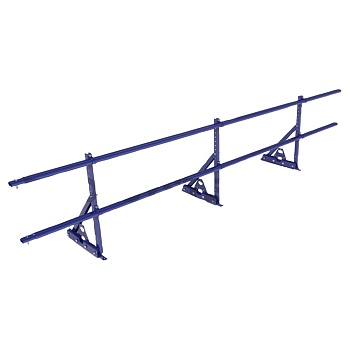 Ограждение кровельное для фальцевой кровли Roofsystems Prestige Next фальц, H=600 мм RAL 5005, L=3000 мм