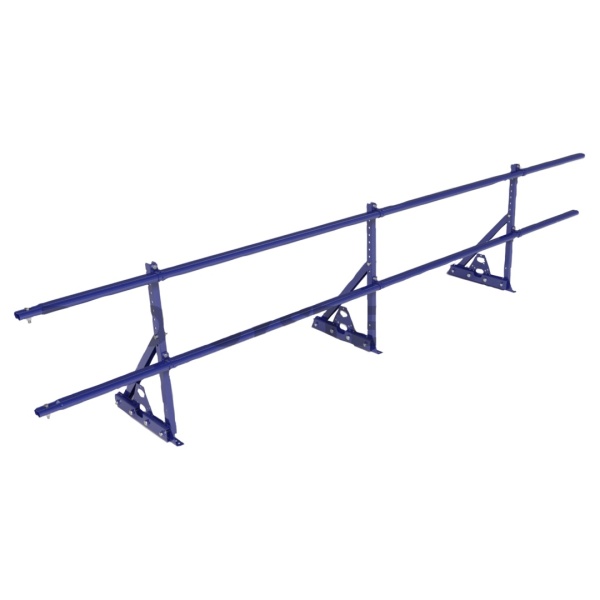 Ограждение кровельное для фальцевой кровли Roofsystems Prestige Next фальц, H=600 мм RAL 5005, L=3000 мм