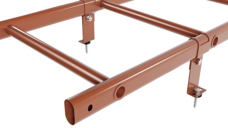 Лестница кровельная Borge, универсальная, L=1800 мм RAL 8004