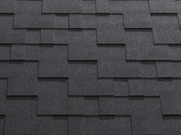 Битумная черепица, Katepal, Rocky цвет: черный, 3 м² / уп.