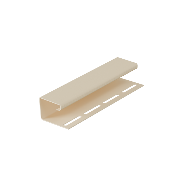 J-профиль пвх, Docke, L=3000 мм серия Premium, цвет: Светлый клен