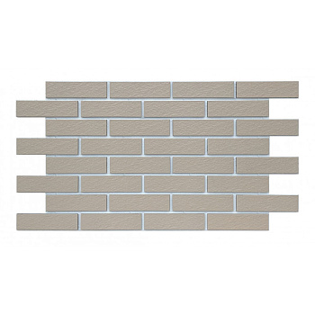 Термопанель рядовая Европа с плиткой Keramin, 1020х600 мм, 60 мм ППС, рельефный, цвет: Амстердам 7