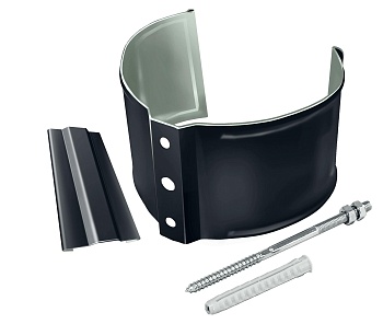 Кронштейн трубы на кирпич Grand Line Ø 100 мм PE, RAL 7024