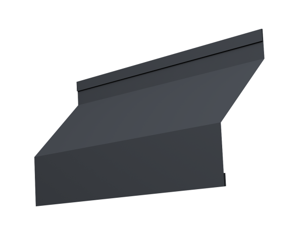 Ламель для забора жалюзи, Milan, 0.45 мм, PE-Double, RAL 7024