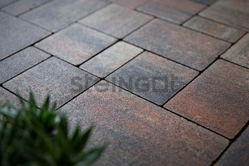 Тротуарная плитка Steingot Бавария 60 мм 140/210/280 х 70/140/210 мм, цвет: Stein Ferro