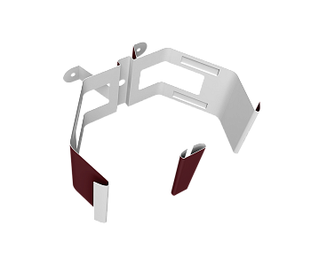 Кронштейн крепления трубы на дерево Vortex Lite, Ø 130 мм, RAL 3005