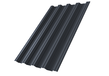 Профилированный лист GL HC44 R, 0.5 мм, PurPro Matt 275, RAL 7024