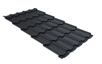 Профиль волновой Grand Line квинта плюс 0.45 мм, Drap, RAL 7024