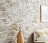 Кварцит, 3D панель из камня, 350х180 мм, Modern Beige Quartz