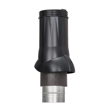 Вентиляционный выход Gervent Static 150/ИЗ/160 мм черный