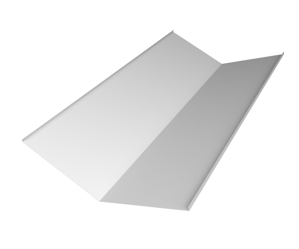 GL Планка ендовы нижней, 300х300 мм 0.5 мм, Satin, RAL 9003, L=3000 мм