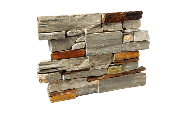 Сланец, 3D панель из камня, 550х200 мм, Country Welsh Blend