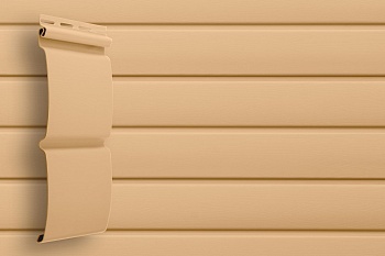 Сайдинг Grand Line блок-хаус, L=3000 мм серия Classic Color Plus, цвет: карамель