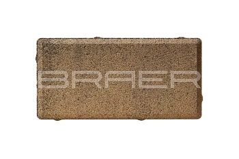 Тротуарная плитка Braer Прямоугольник 40 мм 200х100 мм, цвет: Color Mix Прайд