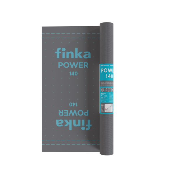 Диффузионная обеспыливающая мембрана Finka Power 140 мкм, 1.5 х 50 м, 75 м²
