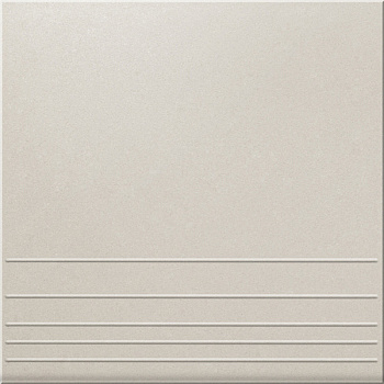 Керамогранит, Уральский гранит, Стандарт, 300х300х8 мм УГ 100, матовый, ступени, молочный