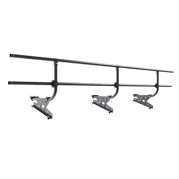 Ограждение кровельное для металлочерепицы Borge, H=600 мм, L= 3000 мм RAL 7016