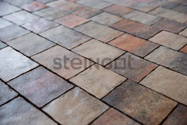 Тротуарная плитка Steingot Старый город 60 мм 160/200/240 х 160 мм, цвет: Stein Ferro