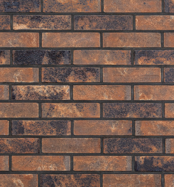 Кирпич облицовочный клинкерный Faber Jar, WDF пустотелый, цвет: коричневый, Петроградский, М300, 215x102x65 мм