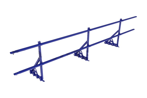 Ограждение кровельное для фальцевой кровли Roofsystems Prestige Master фальц, H=600 мм RAL 5005, L=3000 мм