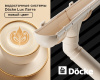 Водосточная система ПВХ Docke Lux, Ø140/100 мм, цвет: латте