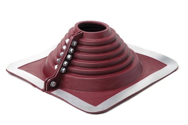 Проходной элемент Master Flash прямой №4R, 75-160 мм  EPDM красный