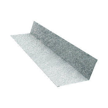 GL Планка примыкания, 90х140 мм 0.7 мм, Zn, б\ц, L=2000 мм