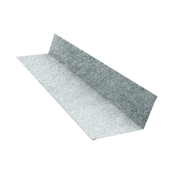 GL Планка примыкания, 90х140 мм 0.7 мм, Zn, б\ц, L=2000 мм