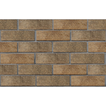 Кирпич облицовочный керамический ЛСР, 1НФ пустотелый, цвет: красный Флэш Ултра с пепельной посыпкой, рустик, М175, 250х120х65 мм