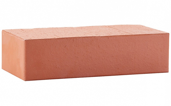 Кирпич облицовочный керамический ЛСР, 1НФ полнотелый, цвет: красный, гладкий, М400, 250х120х65 мм