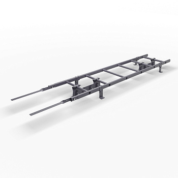 Лестница кровельная Roofsystems Prestige 600 Master фальц, L=1200 мм RAL 7024