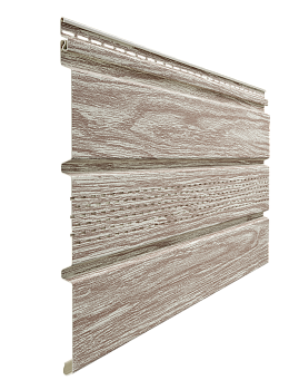 Софит пвх Docke, центральная перфорация, L=3000 мм серия Lux под дерево, цвет: орех