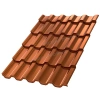 Металлочерепица МП, Трамонтана ML 0.5 мм, Agneta, Copper