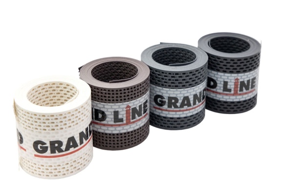 Лента вентиляционная пвх Grand Line, 100х5000 мм цвет: белый