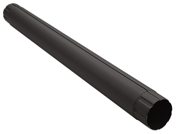 Труба водосточная соединительная Grand Line, Ø 90 мм, L=1000 мм, PU Matte, RR 32