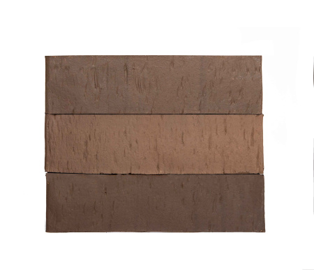 Кирпич облицовочный клинкерный Kerma Premium, 1НФ пустотелый, цвет: коричневый, риф, М300, 250х120х65 мм