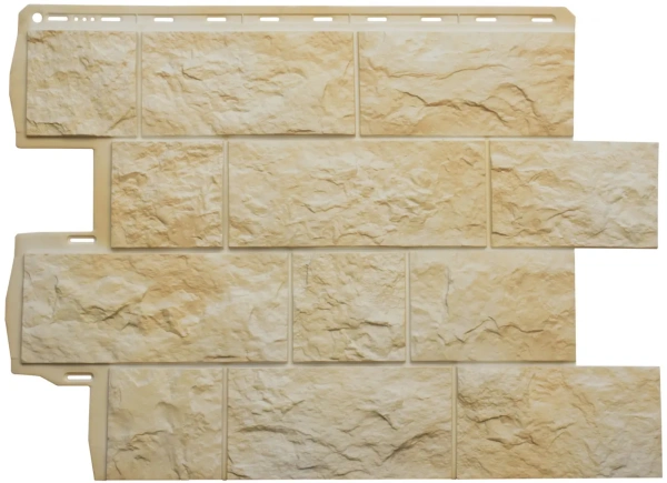 Фасадные панели Альта Профиль, Туф, 800 х 590 мм цвет: новозеландский