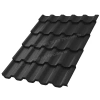 Металлочерепица МП, Трамонтана SL 0.5 мм, Valori, dark grey