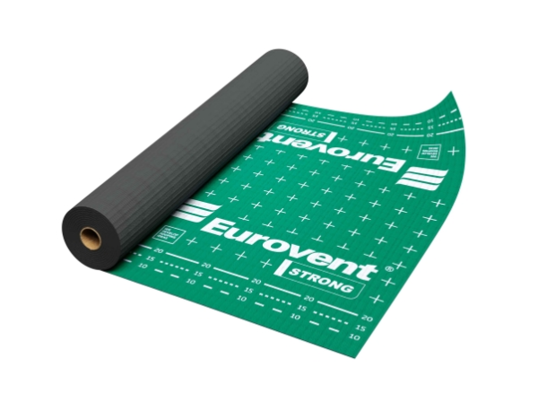 Eurovent STRONG SK2 160 г/м², 4х-слойная супердиффузионная мембрана, 75 м²