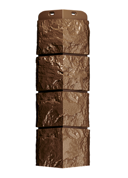 Угол термоформованный Docke Bergart, 460x125 мм серия Lux Bergart, цвет: кедровый орех