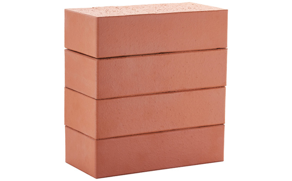 Кирпич облицовочный керамический ЛСР, 1НФ полнотелый, цвет: красный, гладкий, М400, 250х120х65 мм